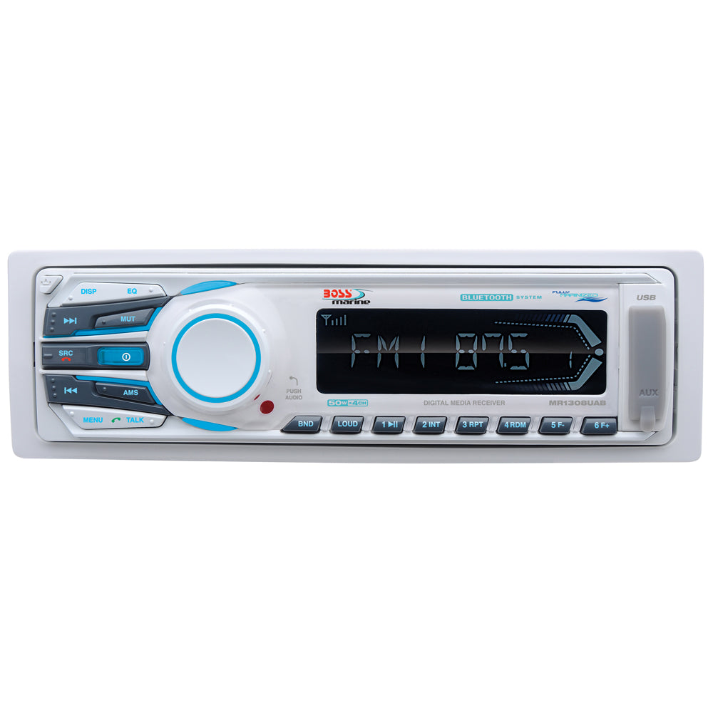 Boss Audio - MR1308UAB Marine Stereo w/AM/FM/BT/USB