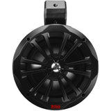 Boss - Audio 8" B82ABT Amplified Waketower Speakers - Matte Black - 850W