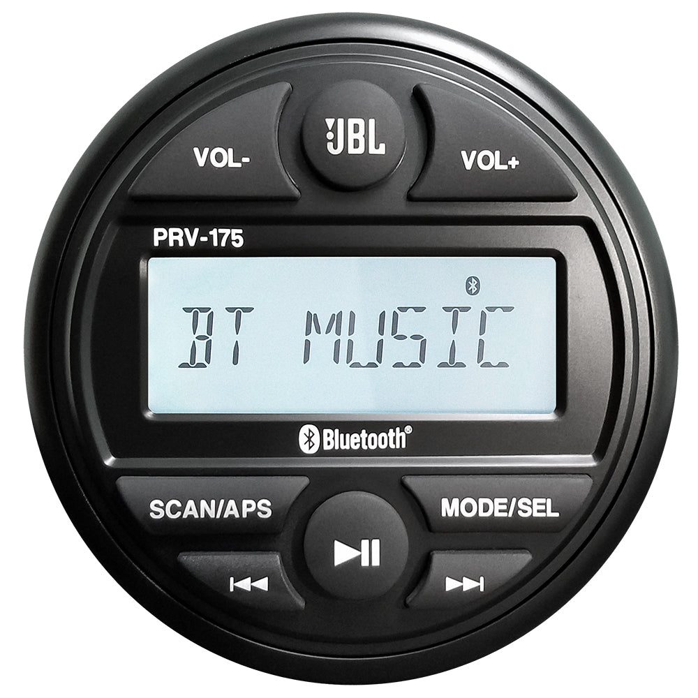 JBL - PRV 175 AM/FM/USB/Bluetooth - Gauge Style Stereo