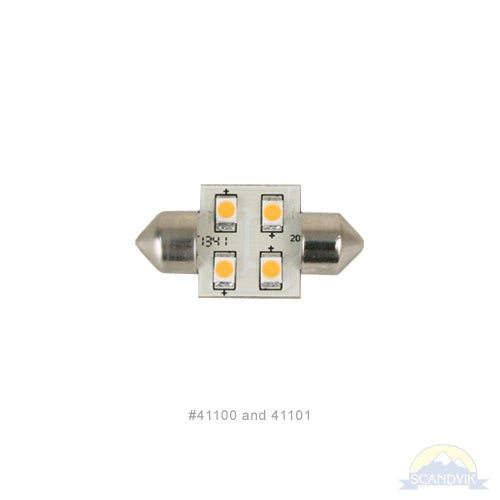 SCANDVIK - Replacement Bulb - 12/24V, 0.7W, 0.06A, Cool White (41101)