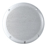 Poly-Planar - MA-4056 6" Speaker - White, Round, Flush Mount