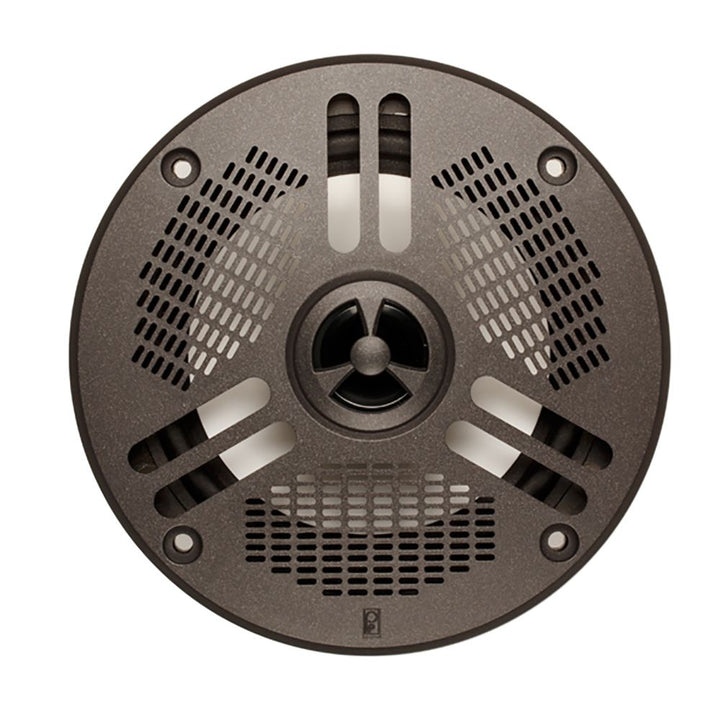 Poly-Planar - MA-4052LG1 5" 60 Watt LED Self Draining Spa Speaker - Dark Grey