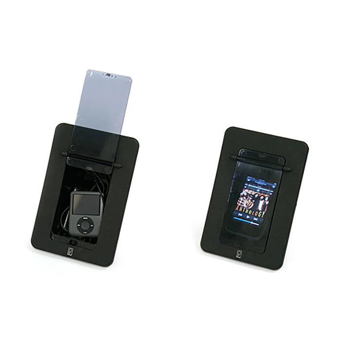 Poly-Planar - Spa Side Smartphone Enclosure with Door - Black