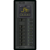 Blue Sea Systems 360 Panel AC Circuit Breaker Panel, 120V AC, 30A Main + 6 Positions, Flat Rocker, M2 AC Multimeter