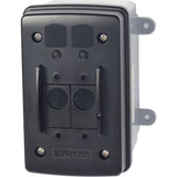 Blue Sea Systems Surface Mount Circuit Breaker Enclosure, For A-Series Toggle and A- and C-Series Flat Rocker Circuit Breakers, Single and Double Pole