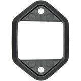 Blue Sea Systems 285-Series Circuit Breaker Panel Mount Adapter, For 185-Series or 285-Series Panel Mount Circuit Breakers, Self-Trimming Molded Rubber Bezel