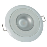 Lumitec Mirage Round Flush Mount LED Down Light, 10-30V DC, IP67, 3-6W