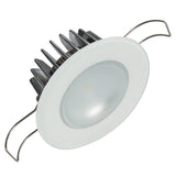 Lumitec Mirage Round Flush Mount LED Down Light, 10-30V DC, IP67, 3-6W
