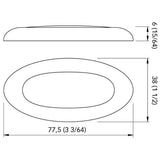 Quick Marine - Edel LED Courtesy Light - 1W, IP65, 0.04A