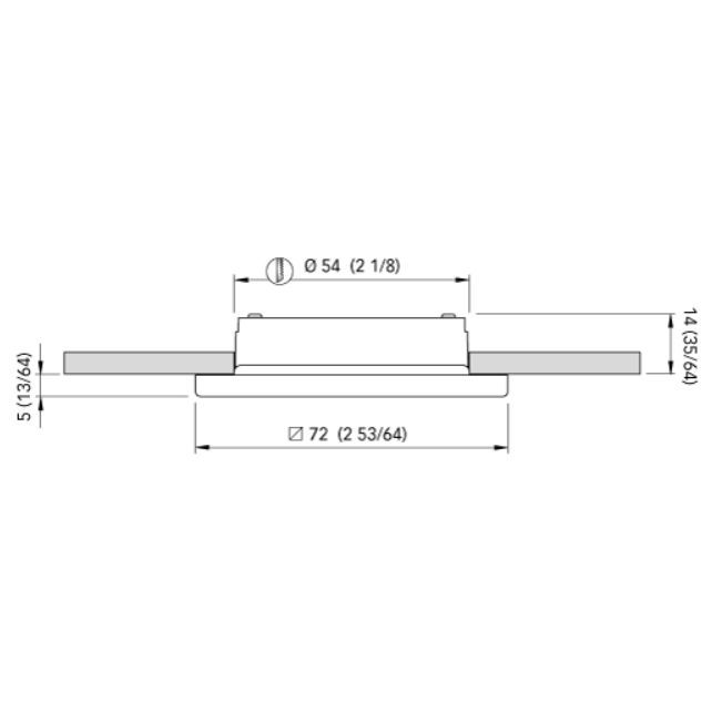Quick Marine - Bryan C IP66 LED Downlight (10/30V, Stainless Steel)