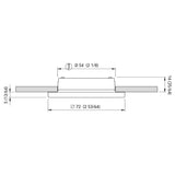 Quick Marine - Bryan C IP66 LED Downlight (10/30V, Stainless Steel)