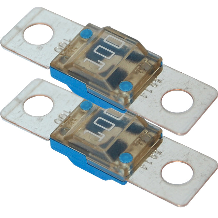 Blue Sea Systems AMI/MIDI Fuse Pair, 32V DC, Tin-Plated Copper Blades, Ignition Protected