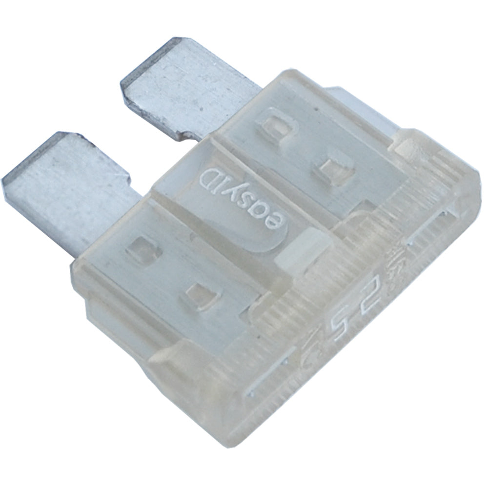 Blue Sea Systems easyID ATC Blade Fuse, LED Blown Indicator, 1000A at 32V DC, Tin-Plated Blades, 2pk
