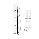 TACO Marine 3-Rod Bungee Rod Holder, White UV-Stabilized HDPE, 12-1/2 in x 3-3/4 in
