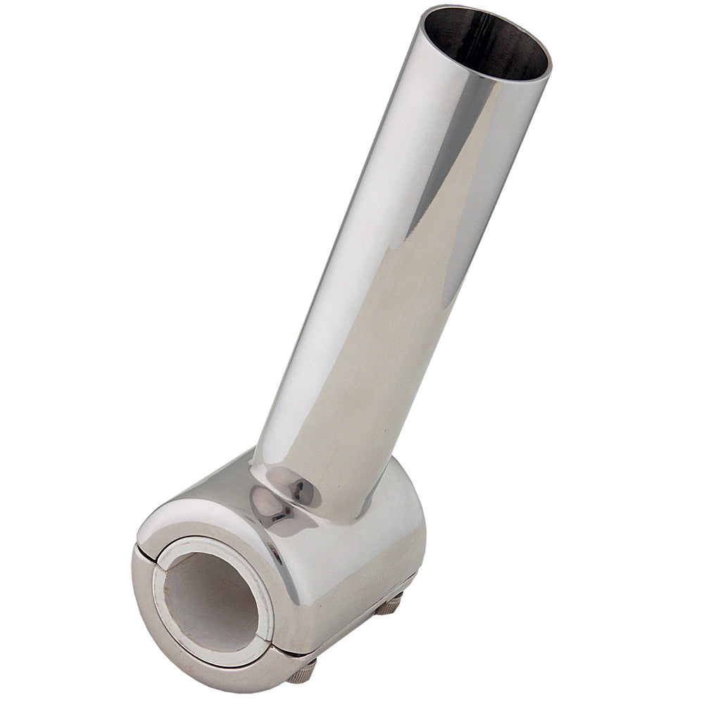 TACO Marine Fixed Clamp-On Center Rigger Mount, 1-1/8 in, 3/4 in & 1 in Pipe, SS316