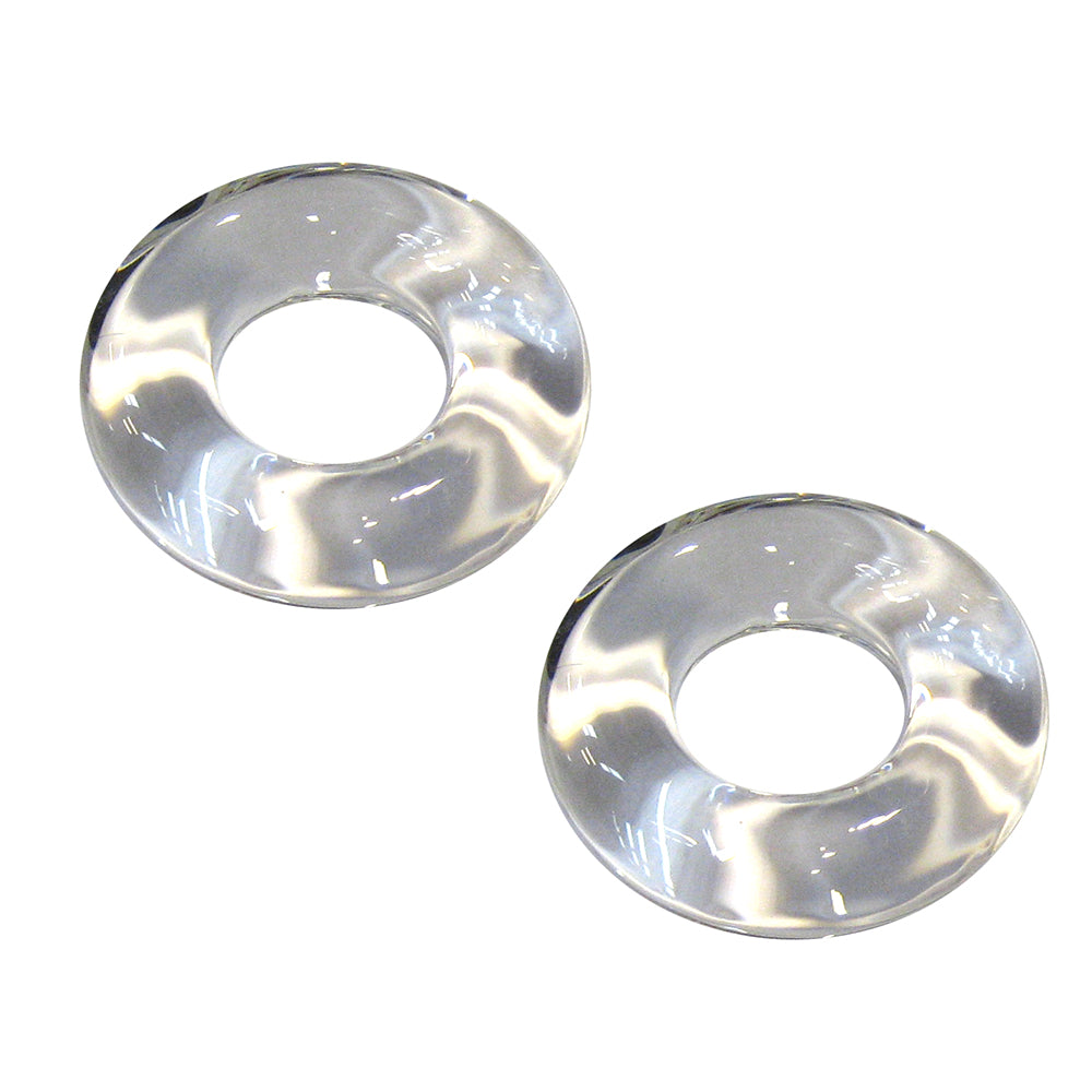 TACO Marine Outrigger Glass Rings, 1-3/4 in OD, 7/8 in ID, 2pk