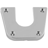 TACO Marine Removable Side Mount Bracket, For Table Pedestal System, 316L Stainless Steel, Polished, 4-7/8 in W x 4 in H x 1/2 in D