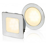 Hella Marine EuroLED 95 Gen 2 LED Downlight, 9-33V, IP6K9K, SS316 Trim, PWM Dimmable, Spring Clip Recess Mount