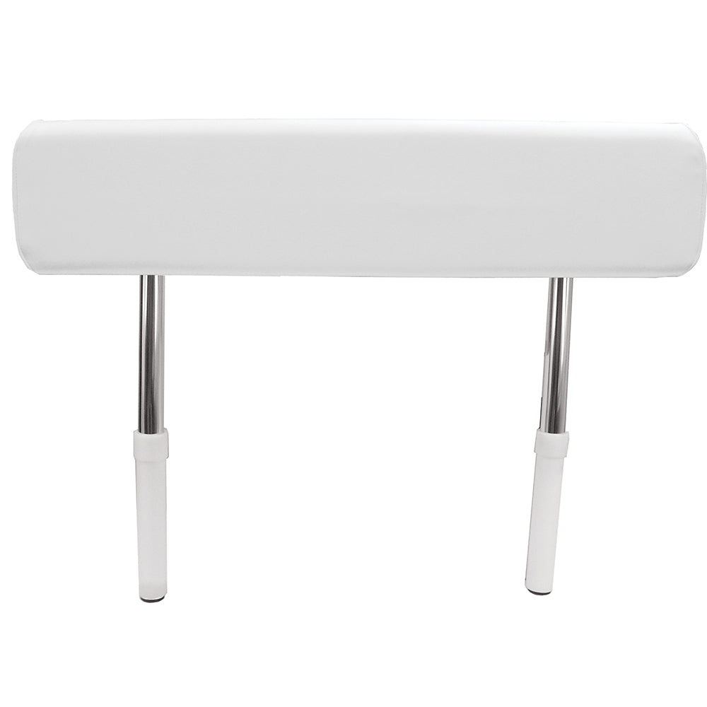 TACO Marine Universal Removable Leaning Post Backrest, For Neptune Premium and Neptune II Leaning Posts, Adjustable Folding Arms