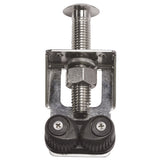TACO Marine Outrigger Line Tensioner, SS316, 1 to 2-1/2 in Gunnels, Ronstan Cam Cleat, 1/8 to 1/4 in Rope