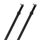 TACO Marine Tele-Sun Shade Poles, Carbon Fiber, 52.89-80.4 in, 1/4 in Pin, 2pk, Mesh Carry Bag