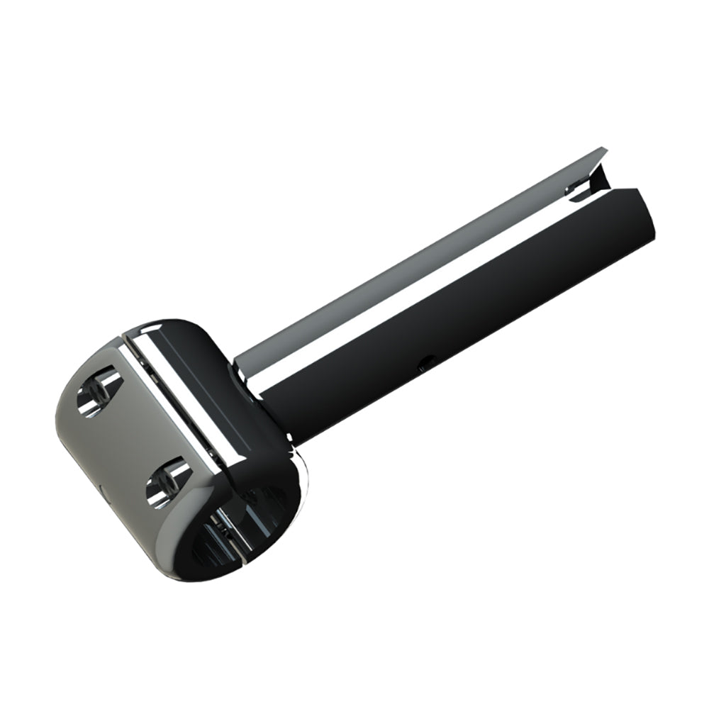 TACO Marine ShadeFin Fixed Clamp-On Mount, 3/4 in or 1 in Pipe, 1-1/4 in Tube, 316L SS