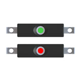 TACO Marine SuproFlex Rub Rail Mounted LED Navigation Light Set, For V11-9960 V11-9990 V11-9950, 12-14VDC, IP68, Red/Green Pair