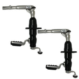 TACO Marine Grand Slam 390BHC Outrigger Mount, For 1-1/2 in Outriggers, Black Anodized Aluminum, SS316L, Pin-Locking