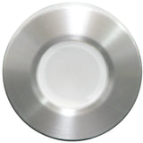 Lumitec Orbit Flush Mount LED Downlight, 10-30V, IP67, Ignition Protected, White/Red Dimming, 5000K White, Brushed Finish