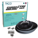 TACO Marine SuproFlex Medium Rub Rail Kit, 2 in x 29/32 in, Co-Extruded Vinyl