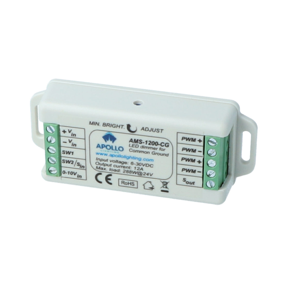 Apollo - Common Ground LED Dimmer - Low Voltage - 5Amps/12Amps