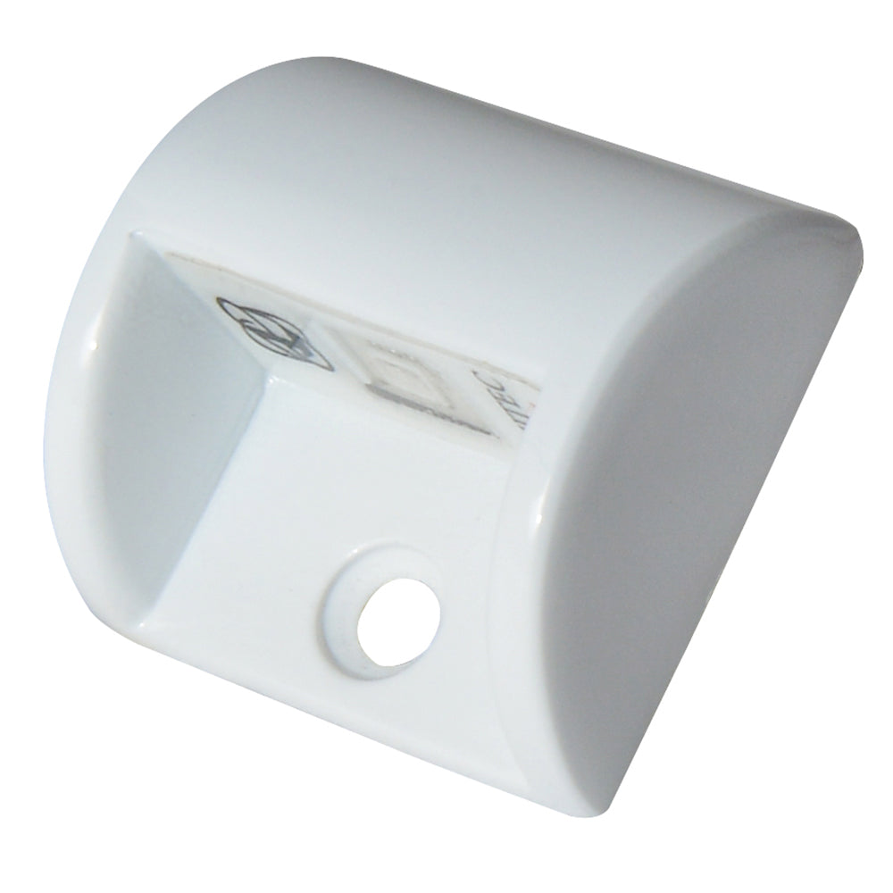 Lumitec Andros LED Courtesy Light, 10-16V, IP67, SS316, 1 x 1 in