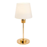Imtra Kati LED Table Lamp, 90-264VAC, Gold Finish, Dimmer