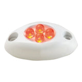 Imtra LED Cluster Courtesy Light, 12V, IP65, Blue LED, White Housing
