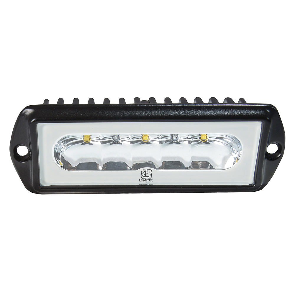 Lumitec Capri2 Flush Mount LED Flood Light, 10-30V, IP67, 16W, Two-Color, Dimmable