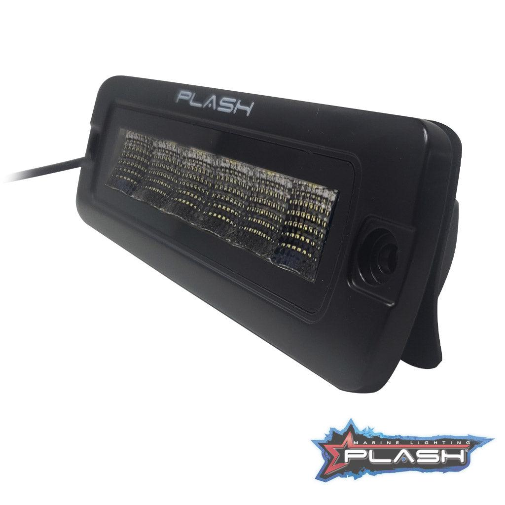Plash - SRX2 Series 6" LED Reverse Light - Black, IP67, 5700K, Cool White, 2880lm Flush Mounted