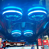 Plash - JL Audio M3/M6 880X CANS (PAIR) LED Speaker Ring - RGB, 12V, IP67 (SPKR-KIT-JL-M6-880CANS)