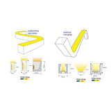 Apollo - 6X12 TP83 Neon Flex - 24V DC, 10W/M, Dimmable