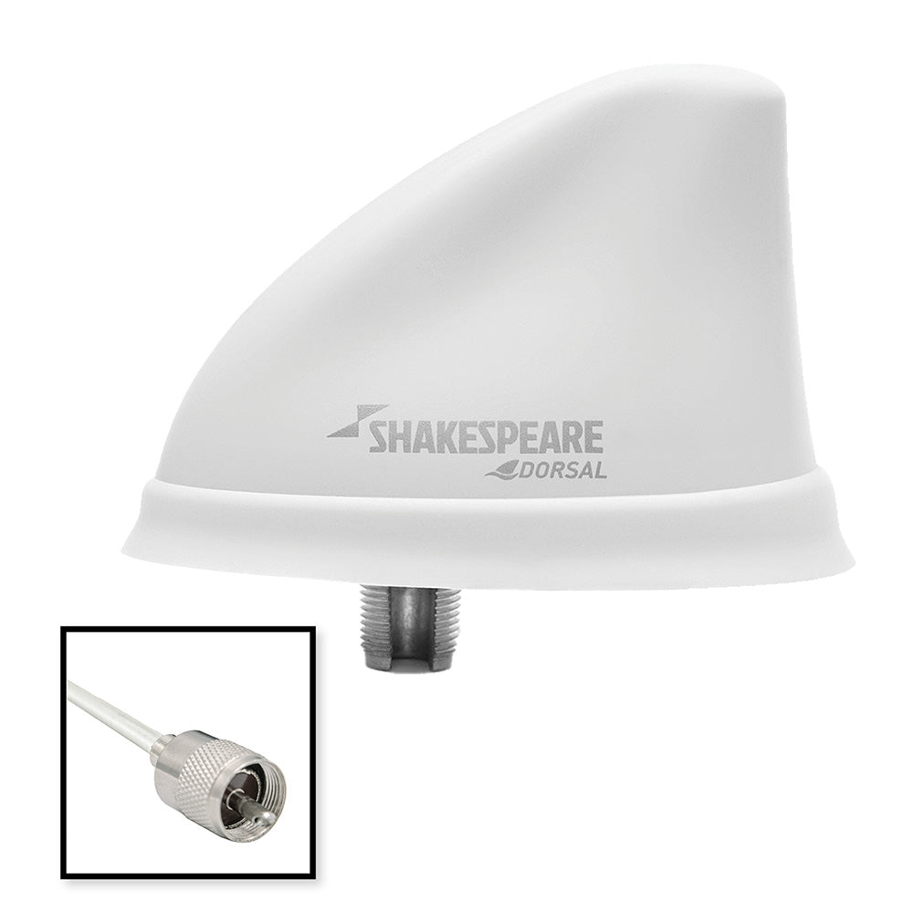 Shakespeare - Dorsal Antenna Low Profile 26' RGB Cable with PL-259