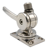 Shakespeare - 6187 Sleek & Compact Stainless Steel Rotatable 4-Way Ratchet Mount