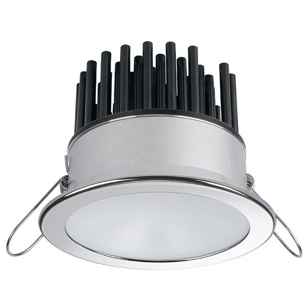Quick Marine - CRISTIAN Downlight - 12W, 10-30V, Stainless Steel, 85°, IP40