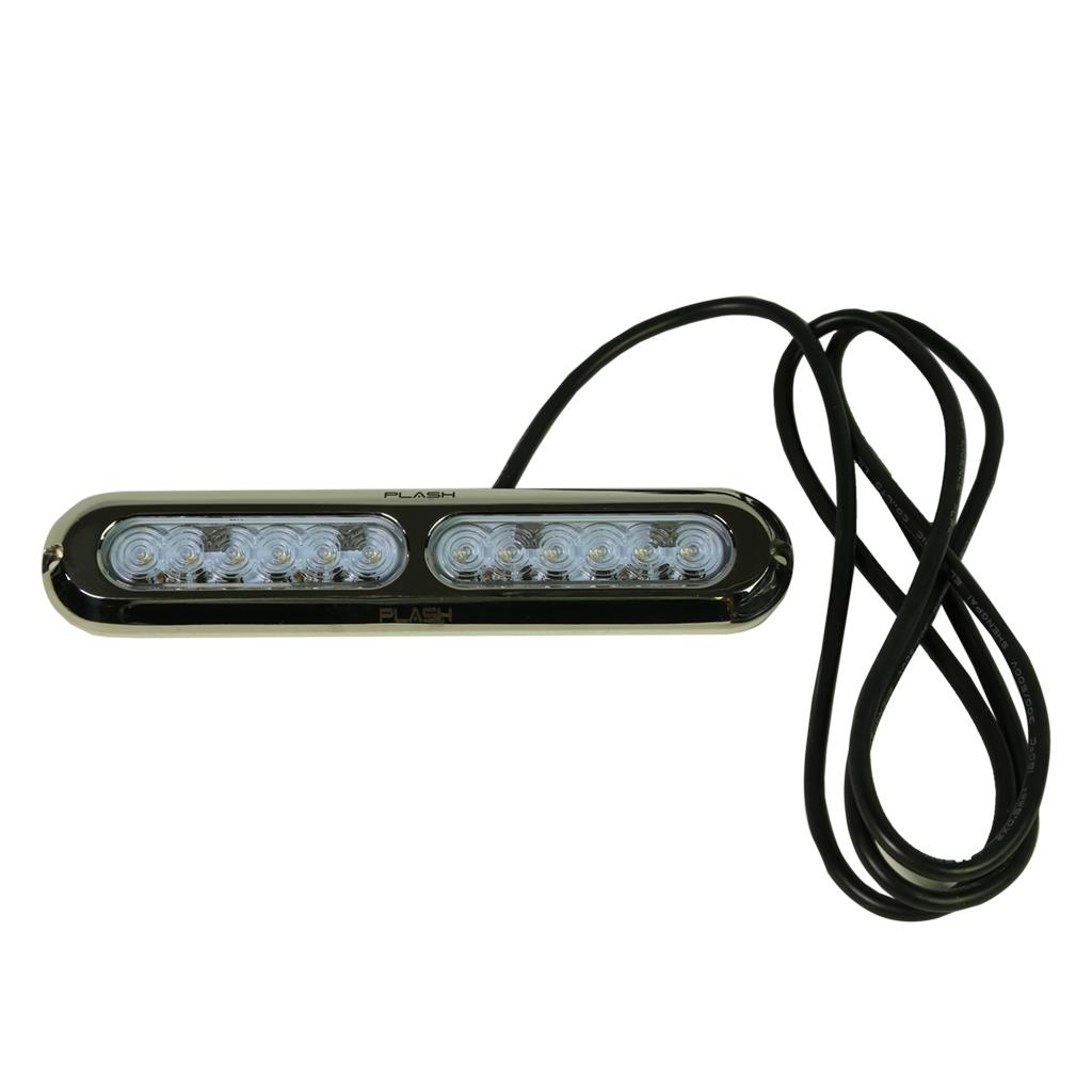 Plash - Poquito Underwater Transom Light - 60W, IP68, 12V, 3.7A, 4.650lm