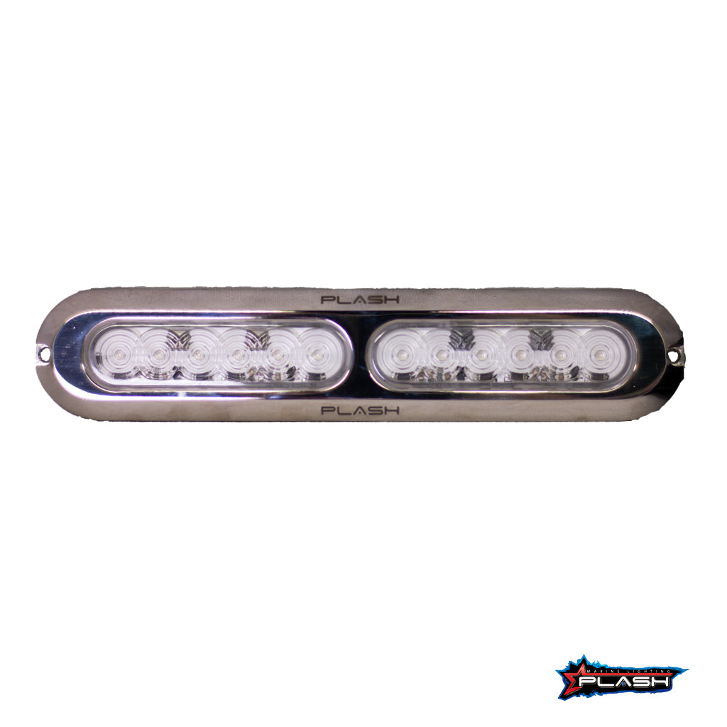 Plash - Poquito Underwater Transom Light - 60W, IP68, 12V, 3.7A, 4.650lm