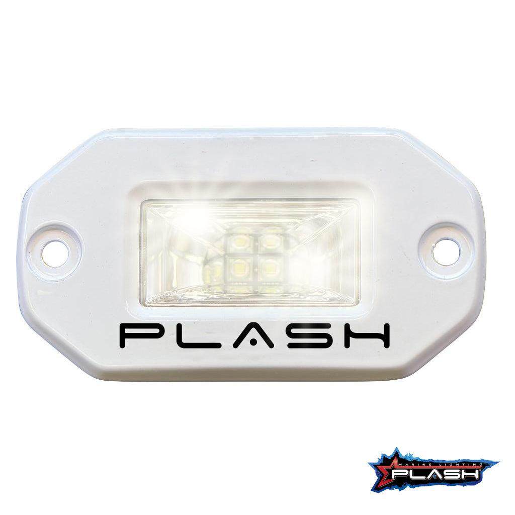 Plash - Low Profile LED Flood Light - 9-36V, IP69K, 1.6A, 2600lm