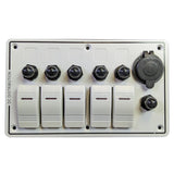 Plash - Rocket Switch Panel - with Breakers