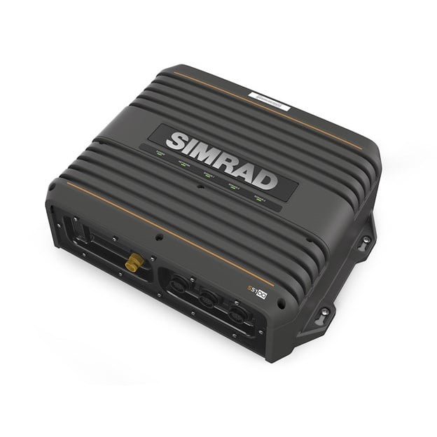 Simrad S5100 CHIRP Sonar Module, For NSS evo3/evo2 and NSO evo2 and S2000-Series, 3-Channel, 25-250 kHz, Up to 3 kW, 3 x 9-Pin Transducer Connectors