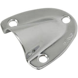 Perko Clam Shell Ventilator, Polished Stainless Steel