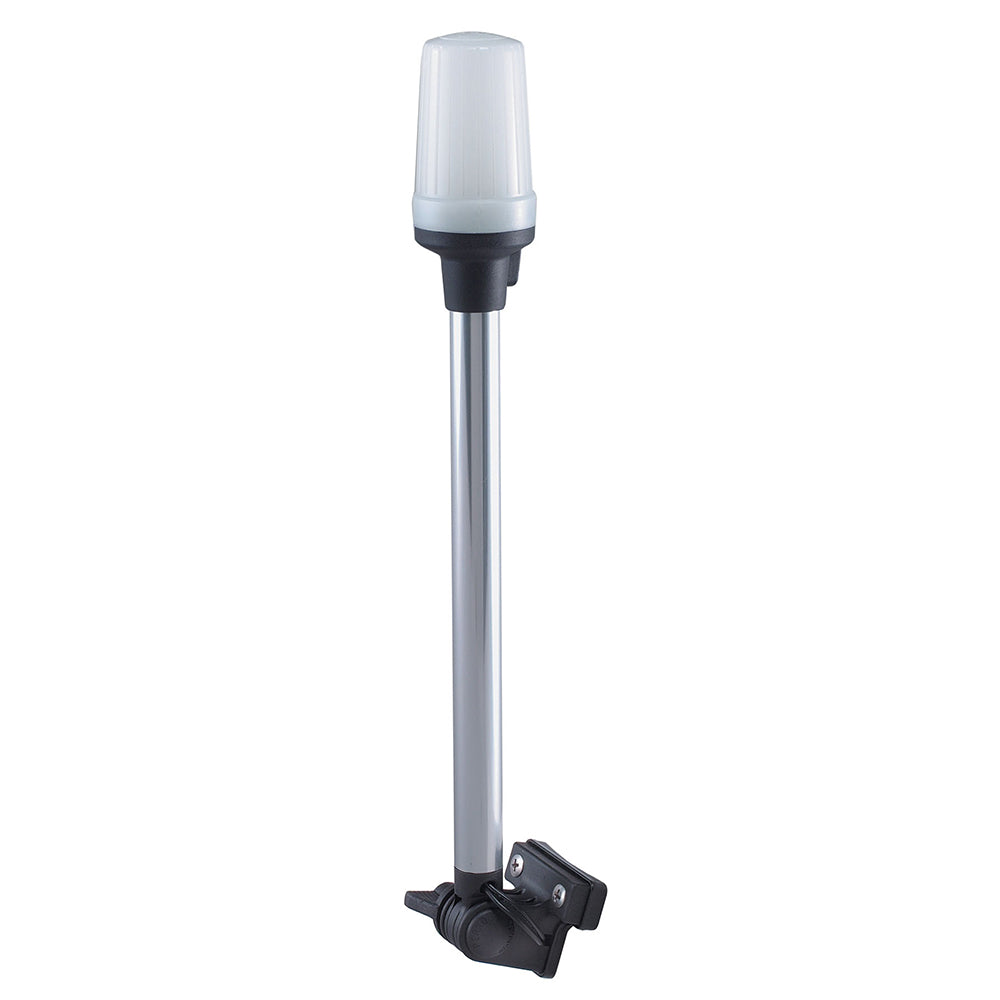 Perko Fold Down White All-Round Pole Light, 12V, 11W, 0.94A, USCG 2nm Certified