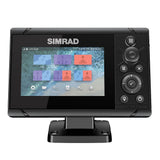 Simrad Cruise Chartplotter/Fishfinder Combo, C-MAP US Coastal Charts, 83/200 kHz Transom Mount Transducer