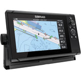 Simrad Cruise Chartplotter/Fishfinder Combo, C-MAP US Coastal Charts, 83/200 kHz Transom Mount Transducer